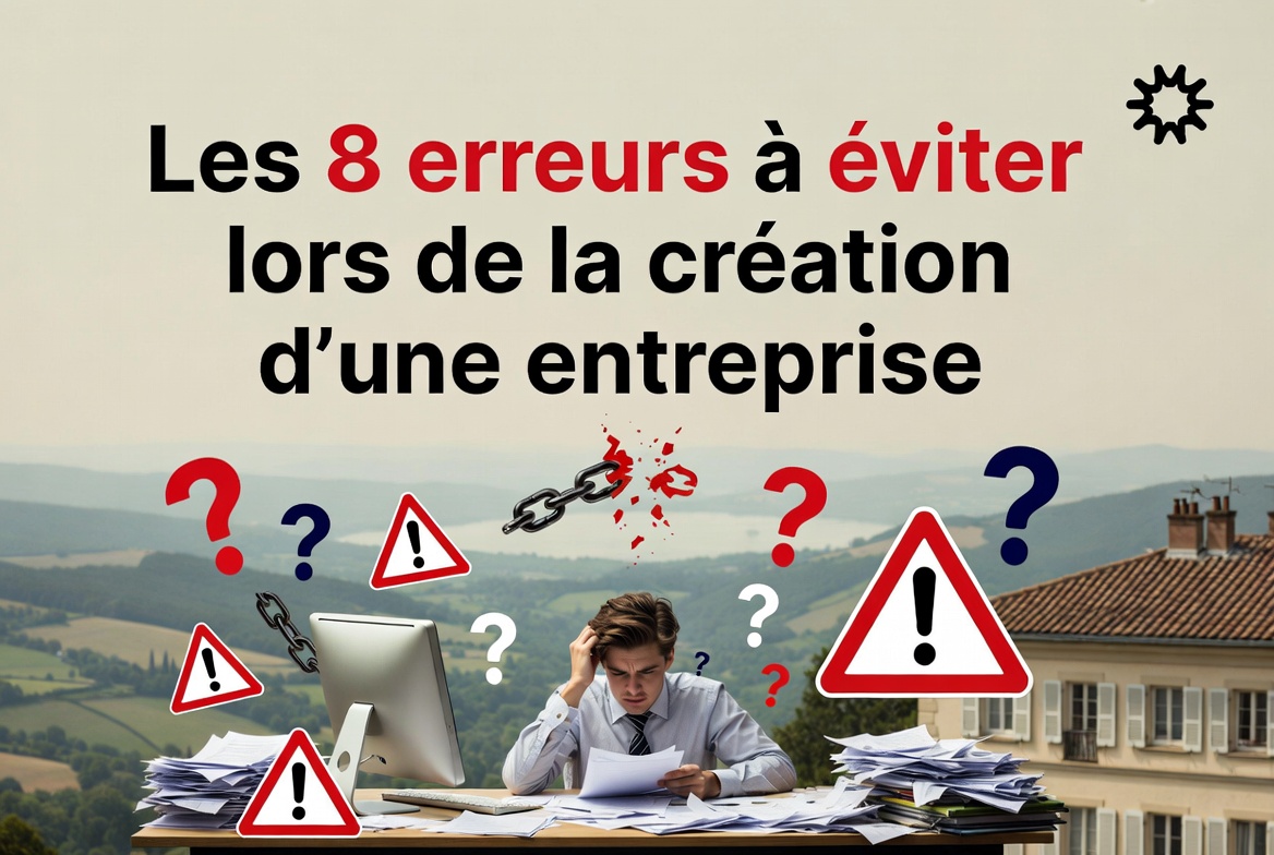 8 erreurs à éviter lors de la création d’une entreprise en 2026